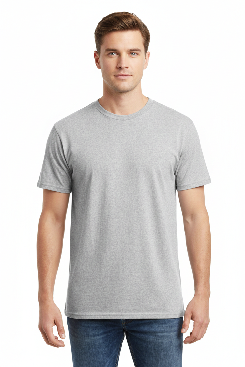 Heather Grey Tultex 502